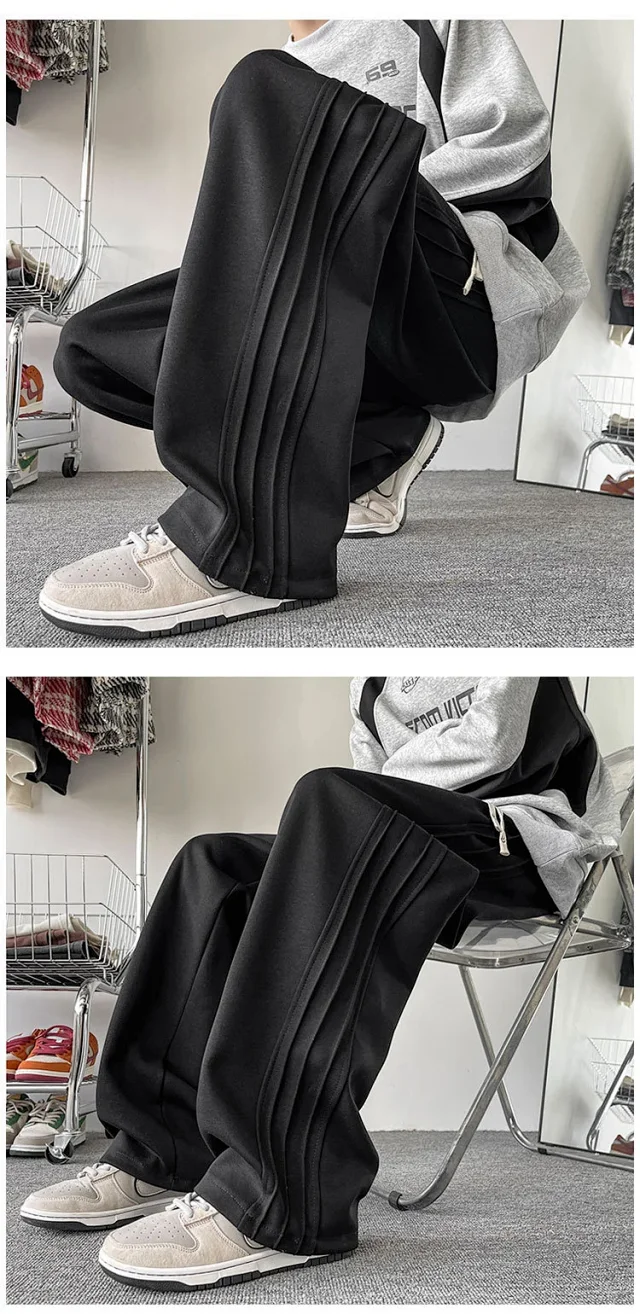 Oversize Men's Winter Sweatpants Detail