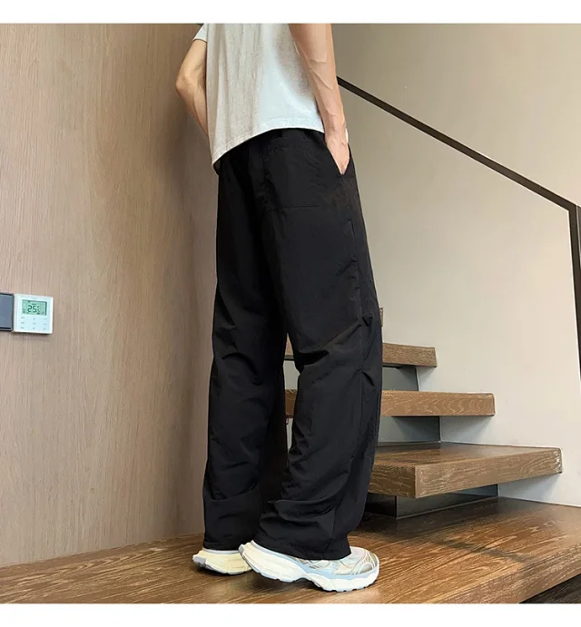 Men's Laser - Holed Quick - Dry Ice Silk Pants Detail