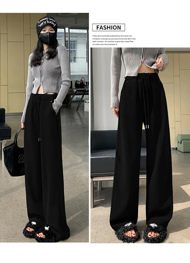 2025 Fall New Women's Flare Pants with Rivets Detail