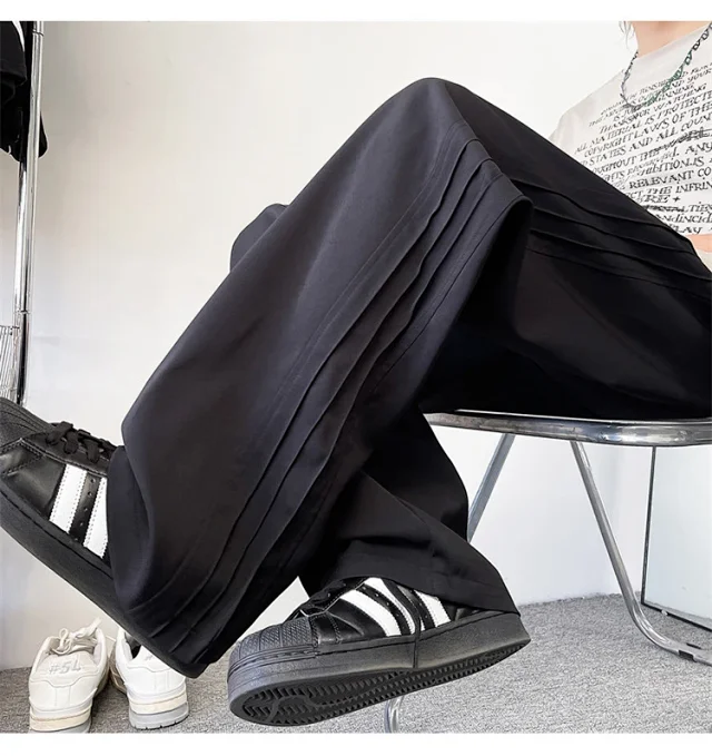 Japanese Oversize Men's Pants Detail