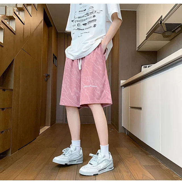 Men's 2025 Summer New Breathable Linen Shorts Detail