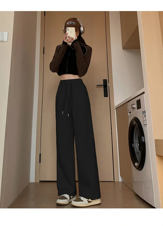 Banana Wide - leg Trousers for Women Detail