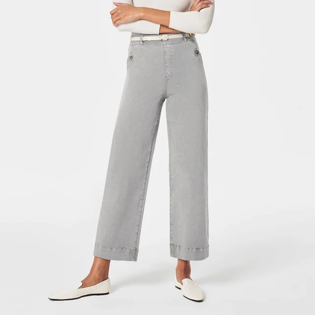 Overseas Sourcing Loose Straight Wide-Leg Jeans Detail