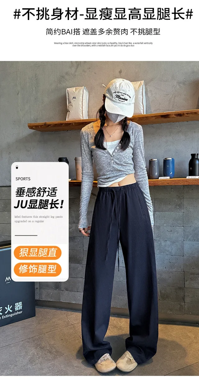 Women's High-Waist Slim Straight Leg Utility Pants Detail