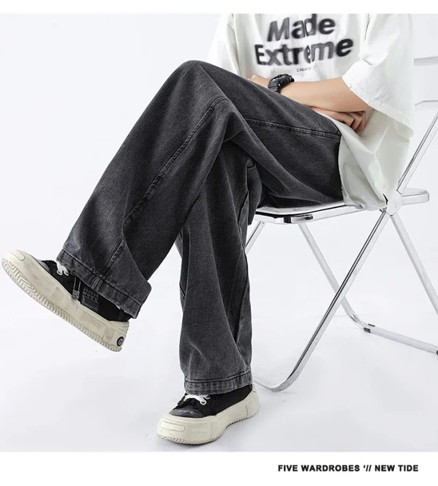 Yellow - brown Jeans for Men (Summer Thin - style) Detail