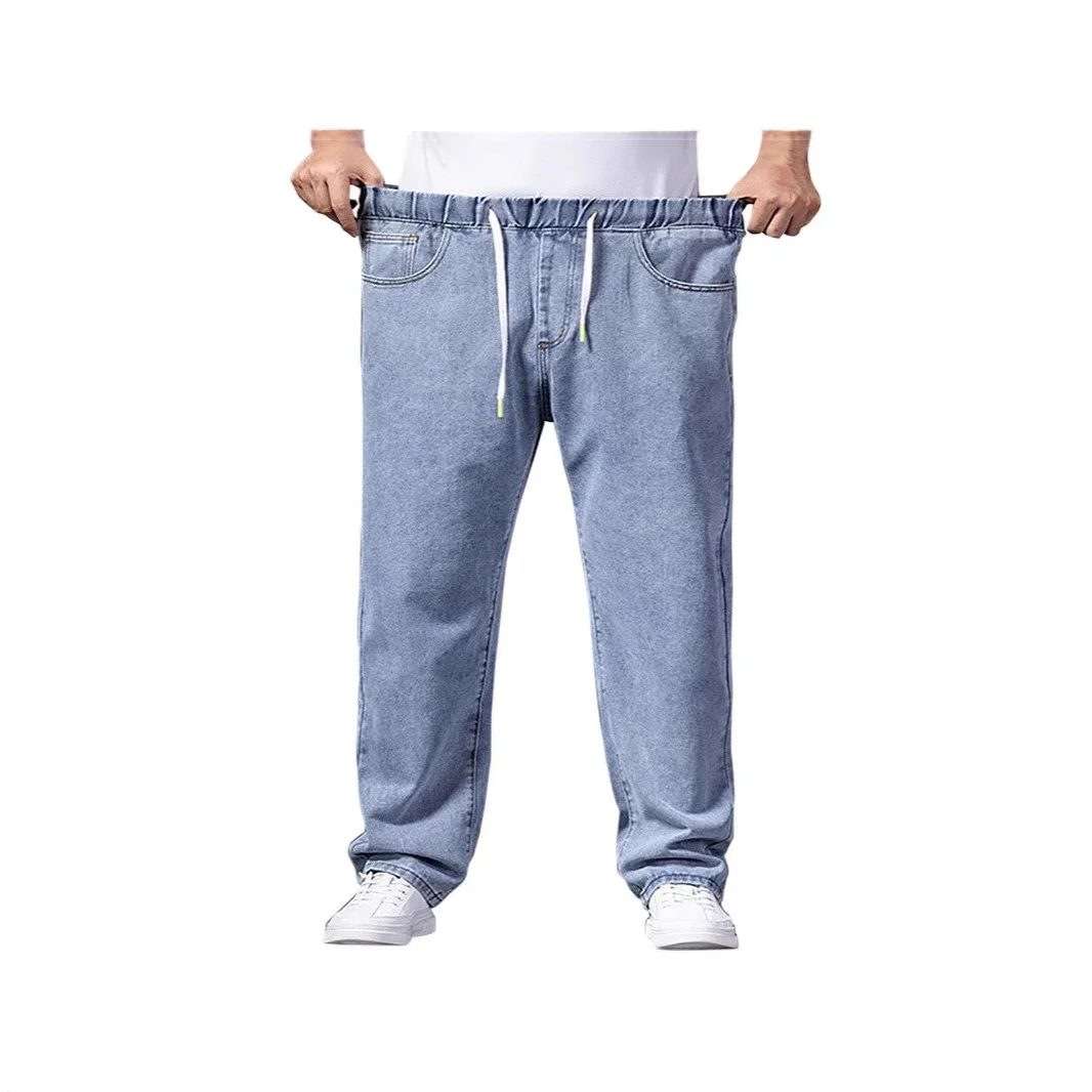 Autumn Men's Wide-Leg Jeans
