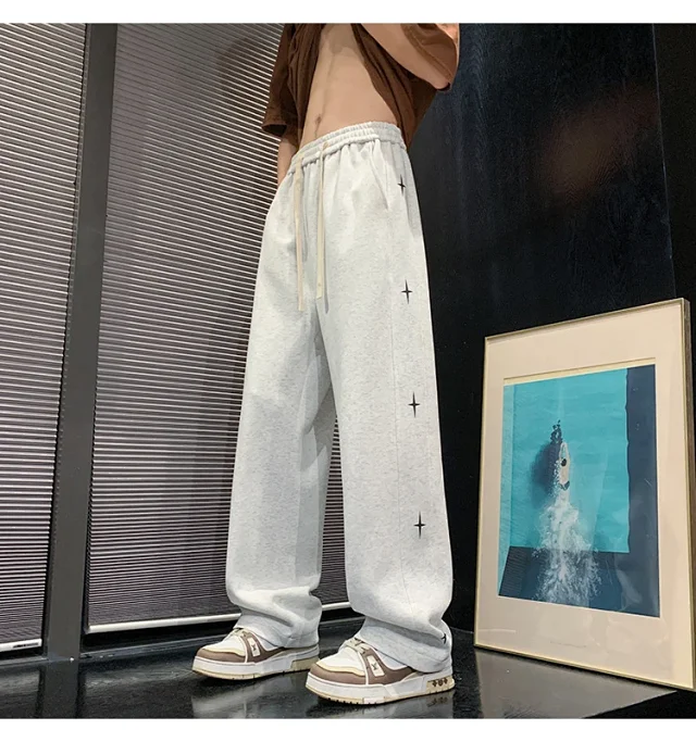 Men's Oversize Sweatpants - Autumn/Winter New Detail