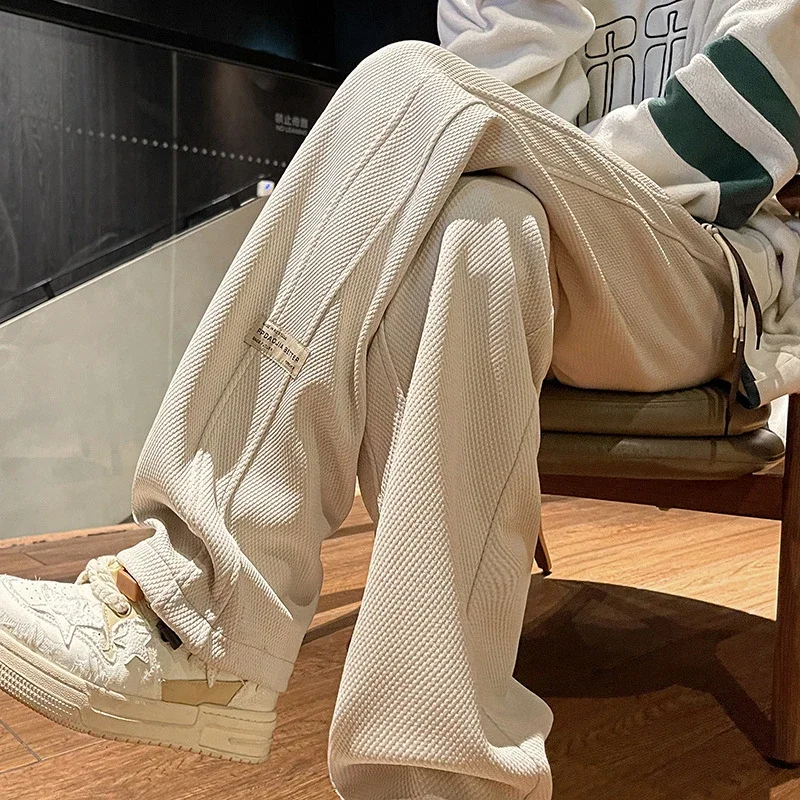 Men's Retro Oversize Wide-Leg Pants