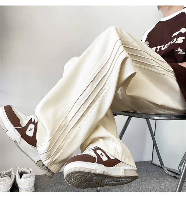 Japanese Oversize Men's Pants Detail