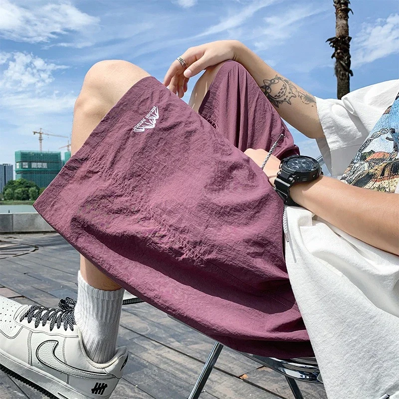 Men's Trendy Loose Ice Silk Shorts 2025
