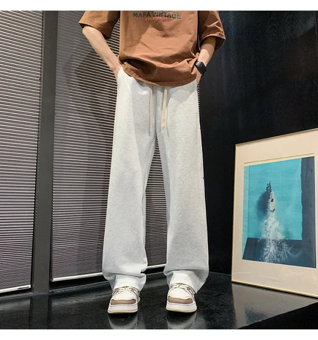 Men's Oversize Sweatpants - Autumn/Winter New Detail