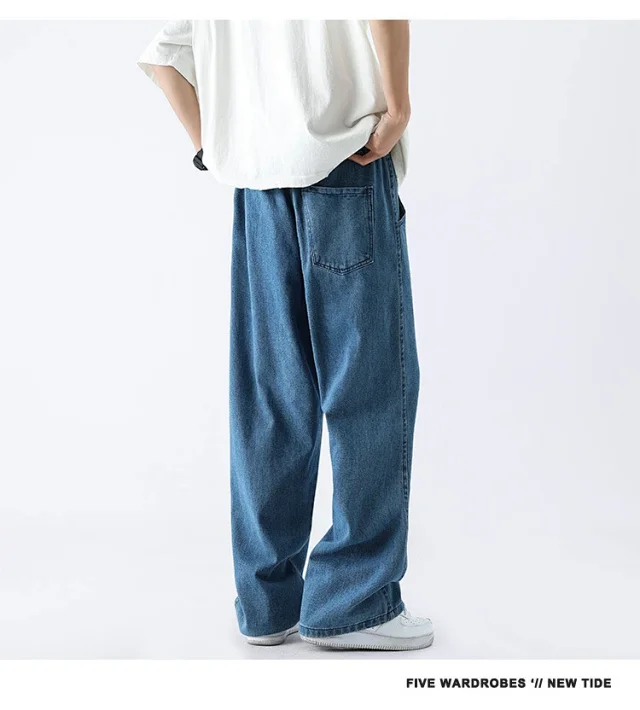 Yellow - brown Jeans for Men (Summer Thin - style) Detail