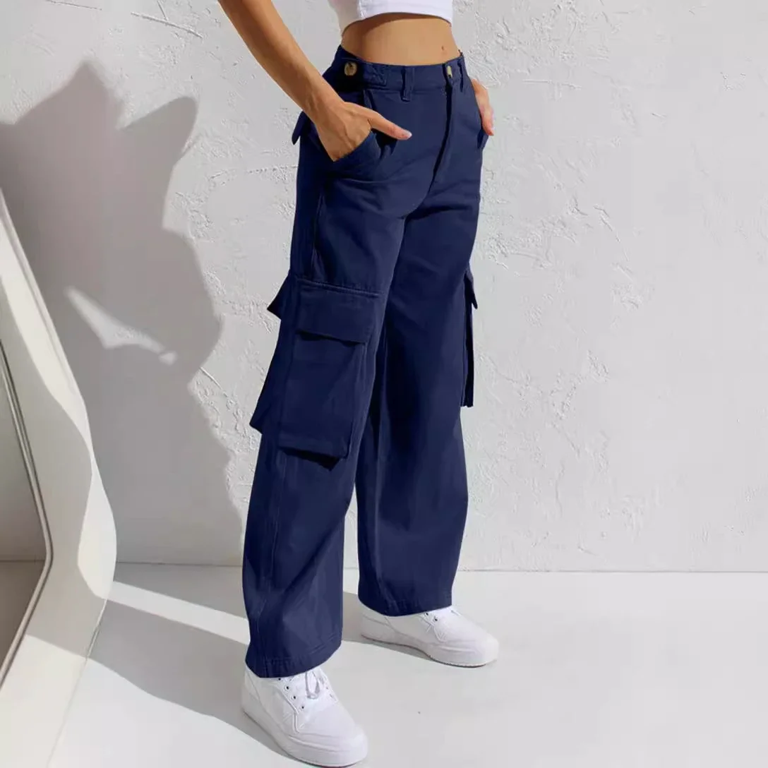 Eaby Multi - Pocket Cargo Jeans for Women