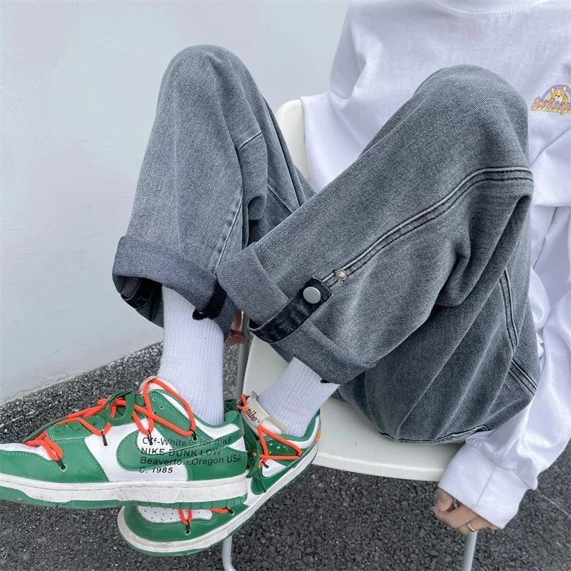 Spring/Summer Trendy Men's Loose Straight Jeans