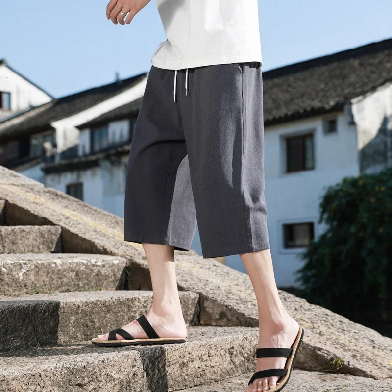 New Chinese Linen Shorts