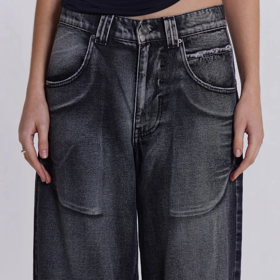 Factory Direct Retro Wide Leg Denim