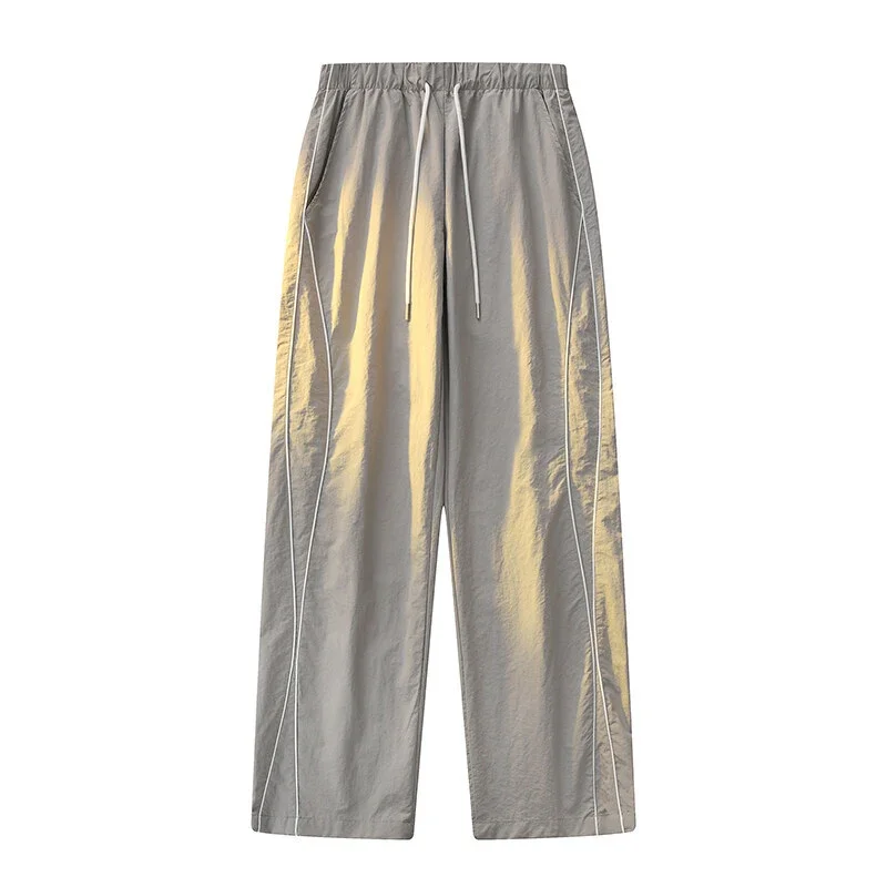 Men's Summer Loose Cargo Parachute Pants