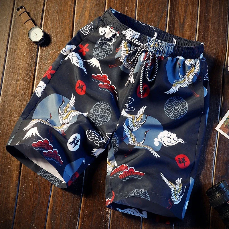 K167 Summer Loose Beach Pants for Men