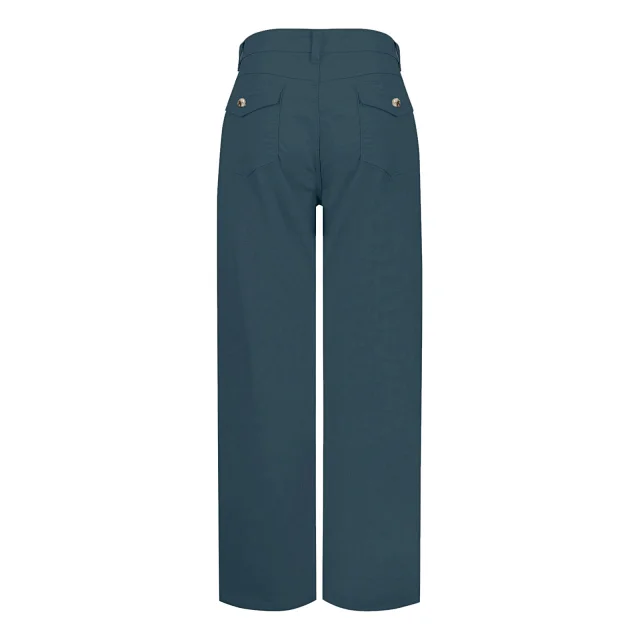 Overseas Sourcing Loose Straight Wide-Leg Jeans Detail