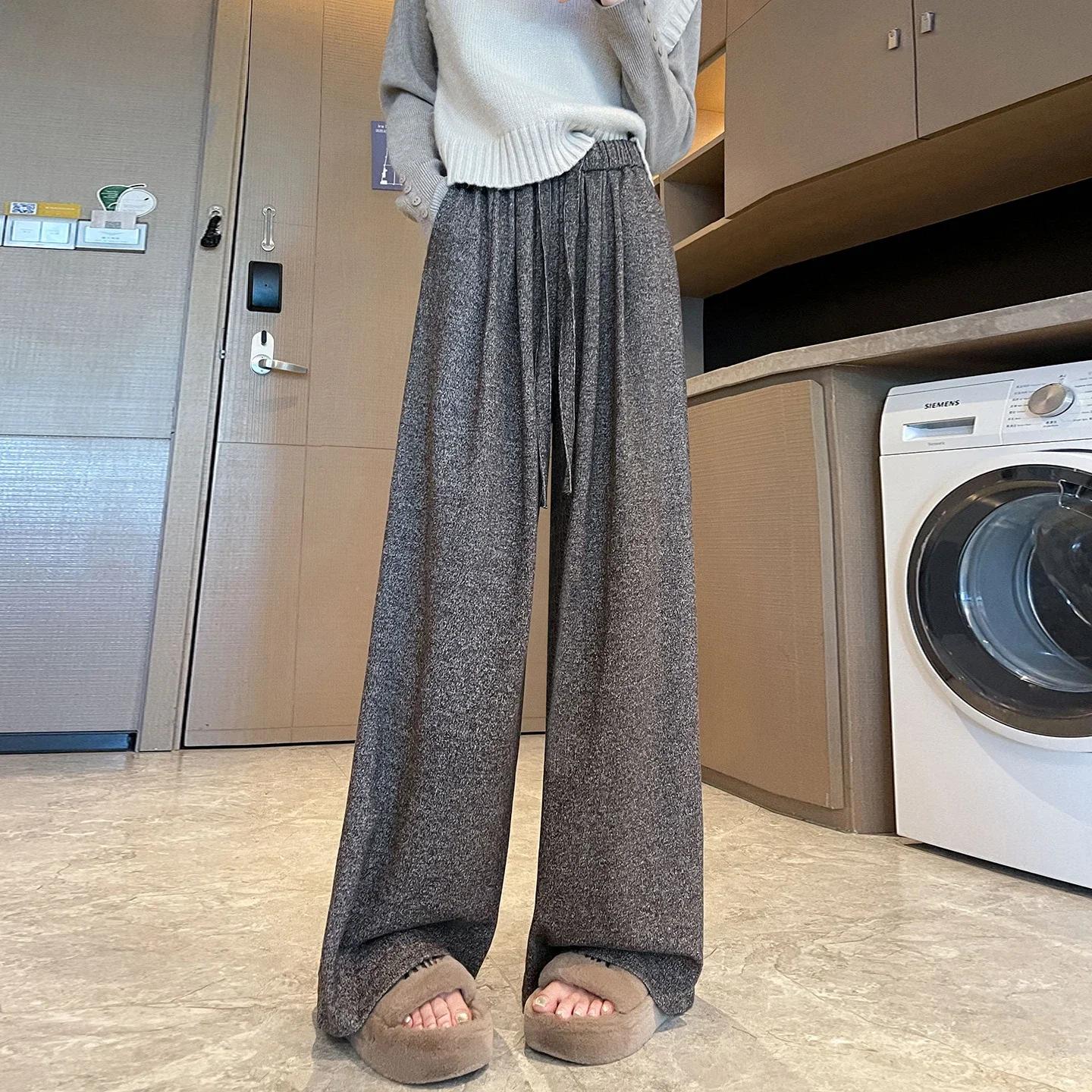 Autumn New Rice Flare Pants