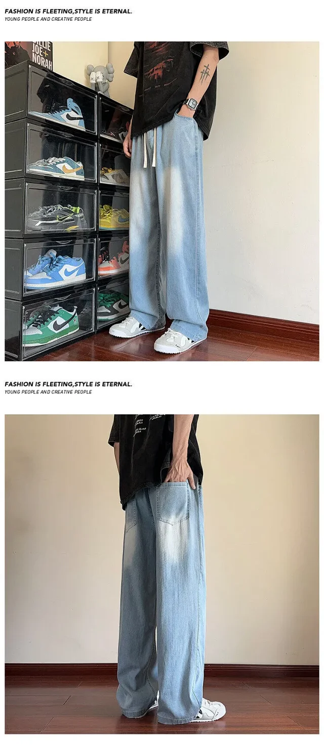 Ice Silk Jeans for Men 2025 Detail