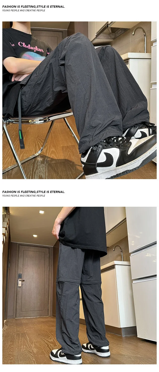 Couple Outdoor Hiking Quick-dry Cargo Pants Detail