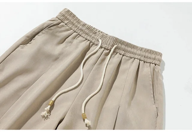Men's Chinese-style Summer Shorts Detail