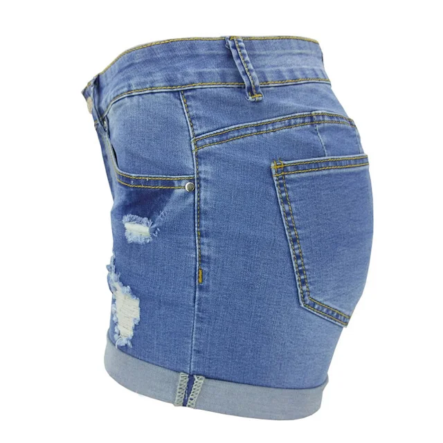 Women's Denim Shorts Summer New Style Detail
