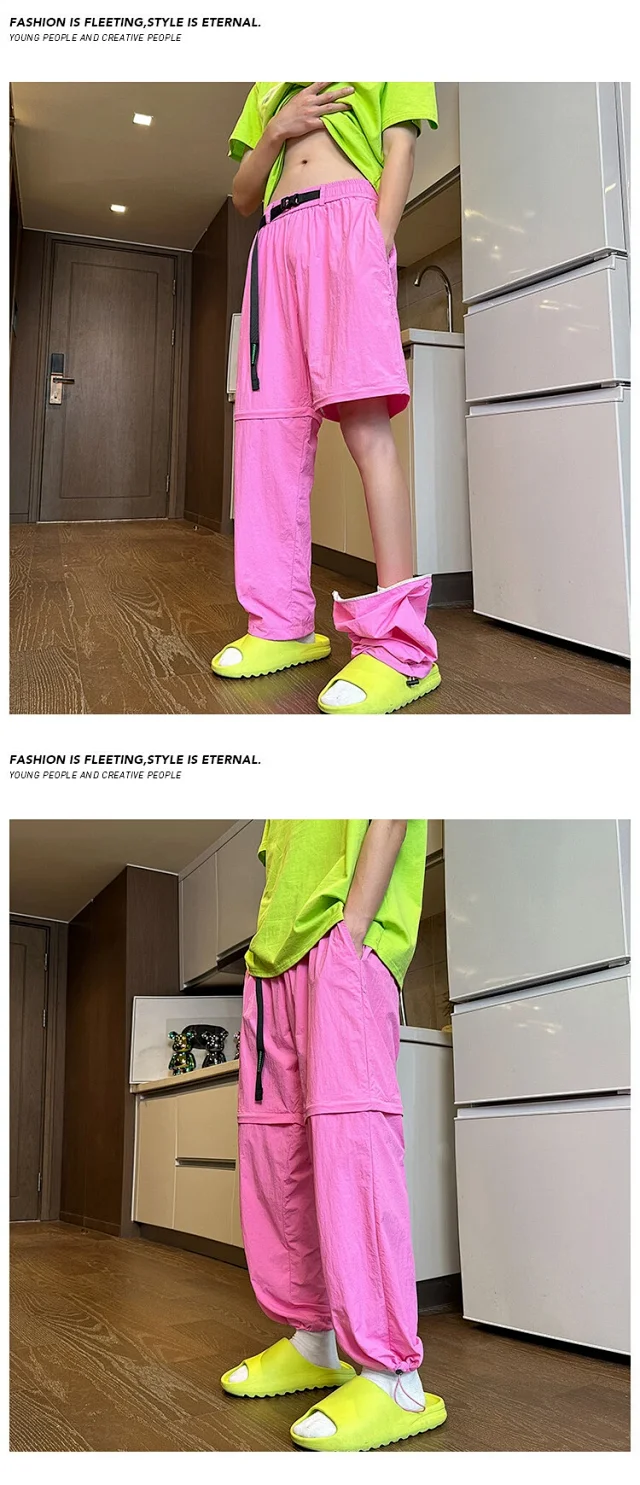Couple Outdoor Hiking Quick-dry Cargo Pants Detail