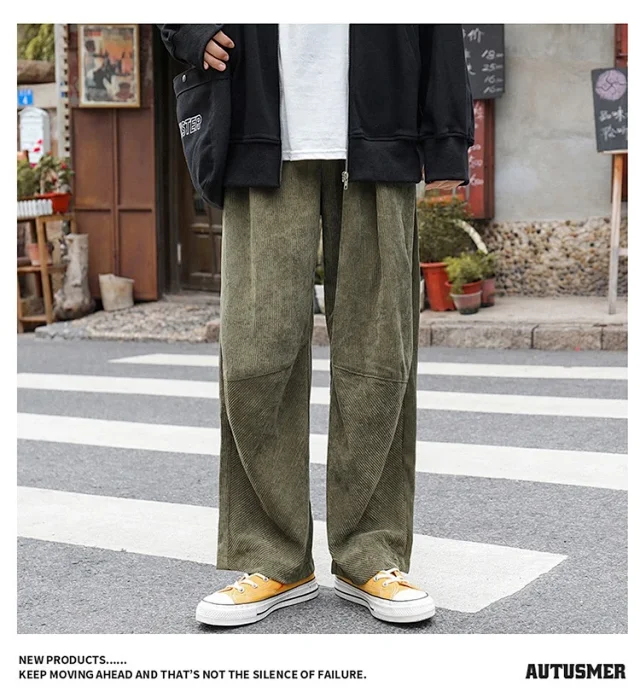 Corduroy Cityboy Work Pants Detail