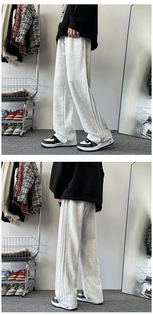 Oversize Men's Winter Sweatpants Detail