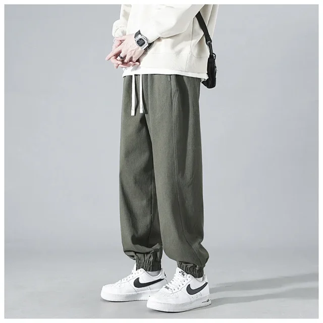 American High Street Workwear Joggers Detail