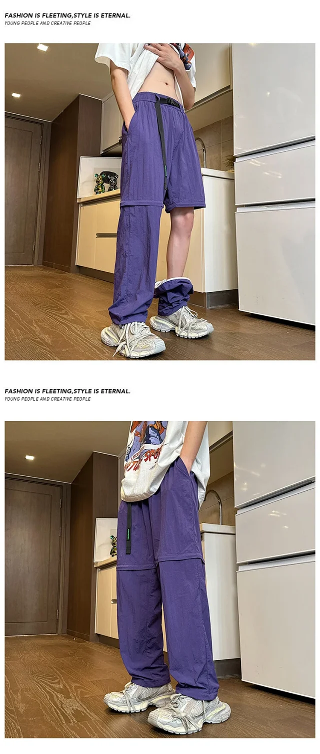 Couple Outdoor Hiking Quick-dry Cargo Pants Detail