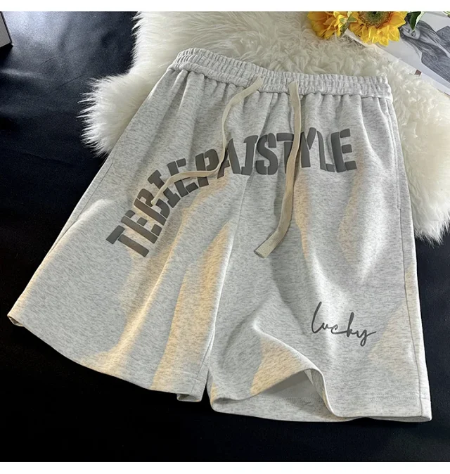 Men's Foam Print Shorts Detail