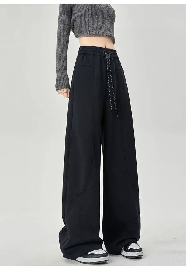 American Sports Multi - Color Banana Wide - Leg Pants Detail