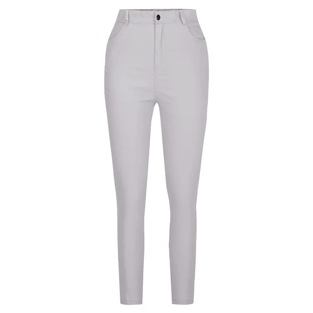 TEMU Slim Fit Stretch Denim Pants for Women Detail