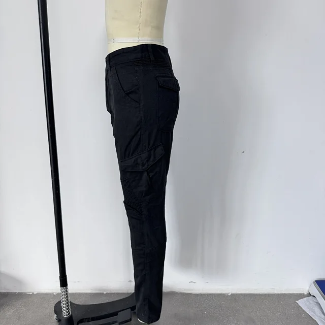 Men's Motorcycle Jeans Detail