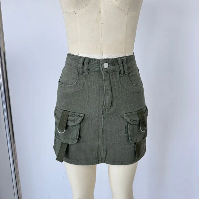 Ins Street Low - Rise Pencil Skirt for Women Detail