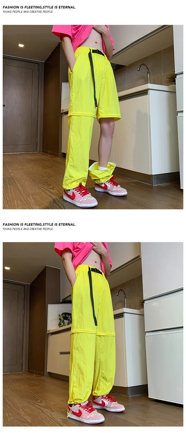 Couple Outdoor Hiking Quick-dry Cargo Pants Detail