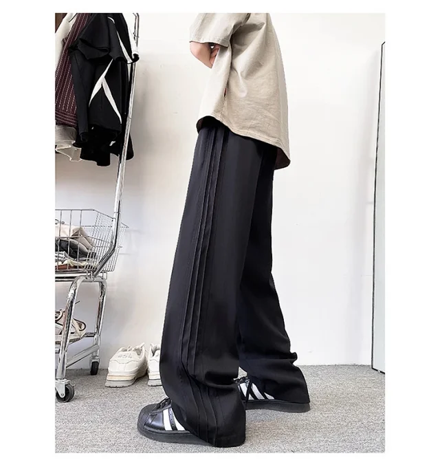 Japanese Oversize Men's Pants Detail
