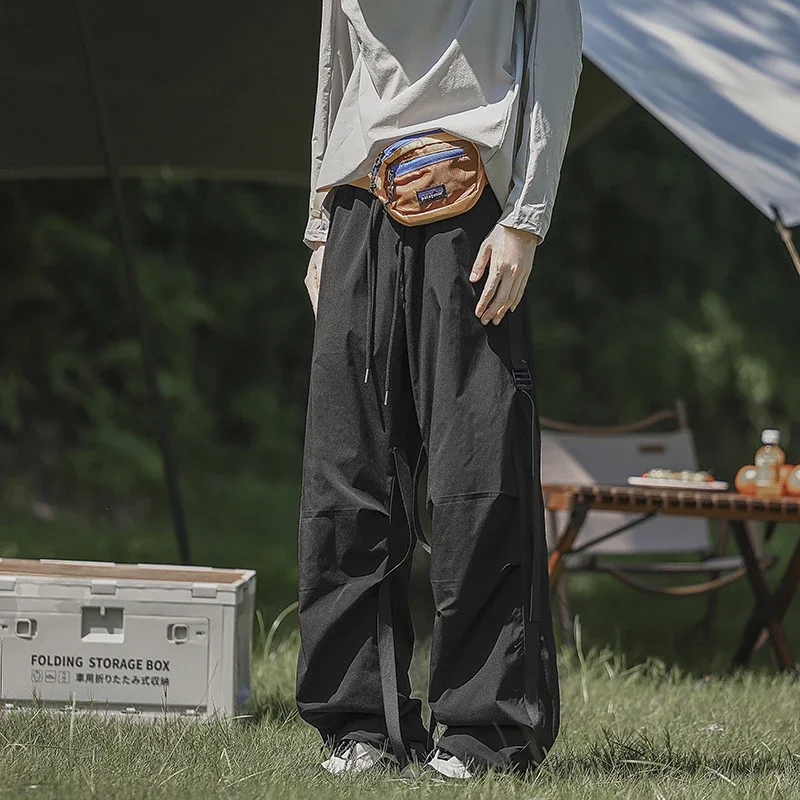 Men's Autumn Loose Cargo Hiking Pants
