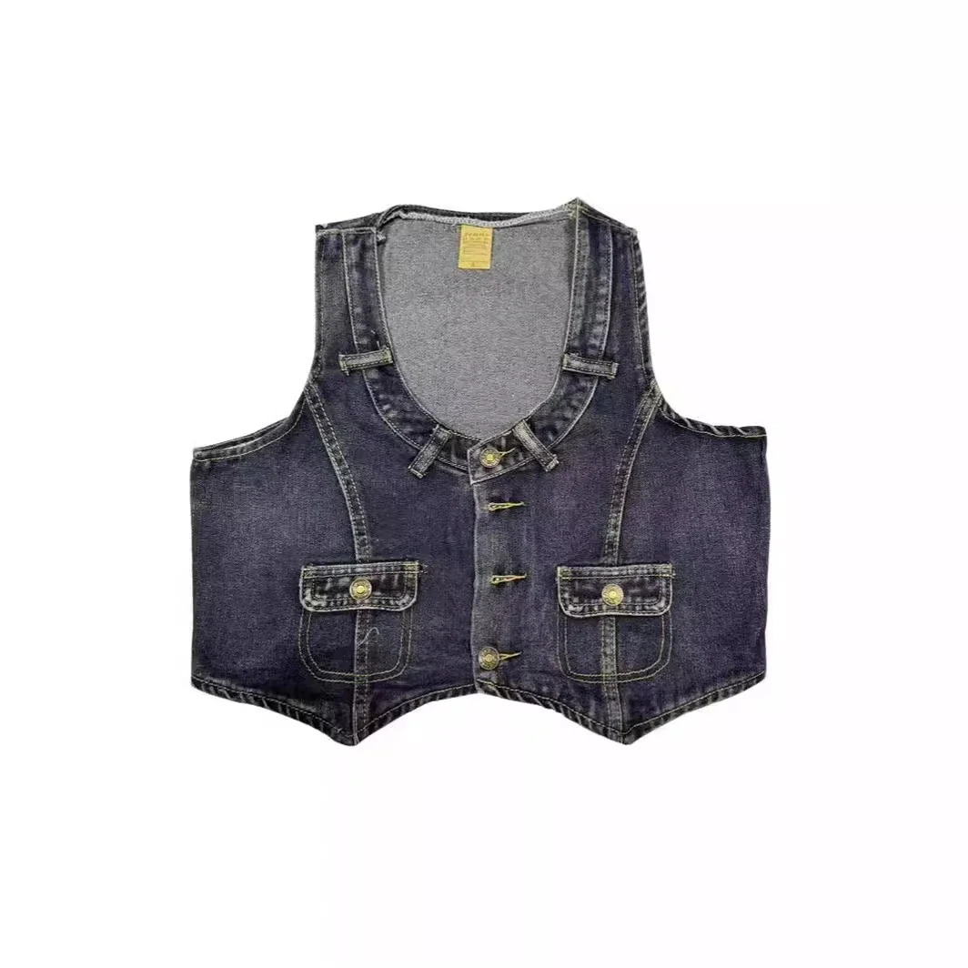 Retro Slim Denim Vest for Women (Amazon Hot)