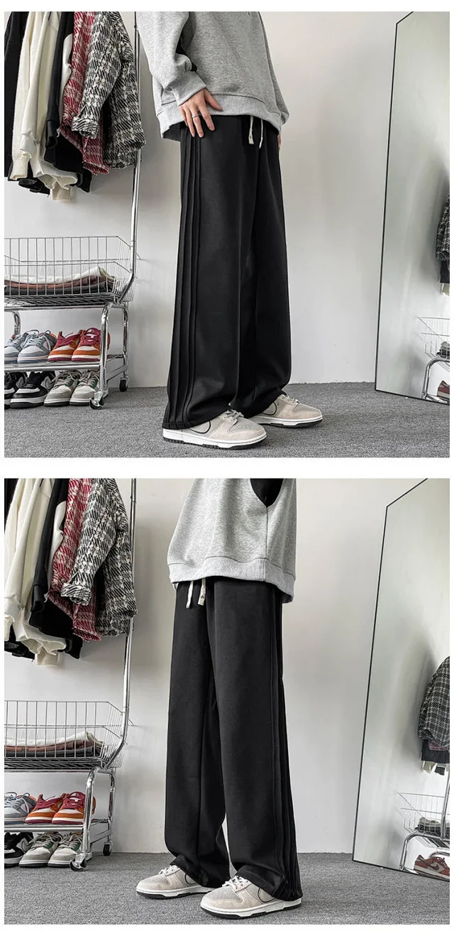 Oversize Men's Winter Sweatpants Detail