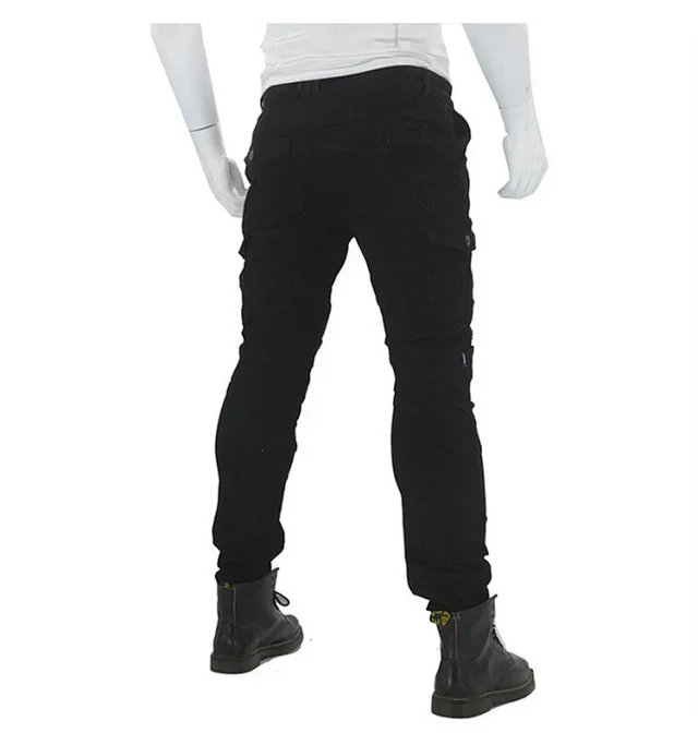 Men's Motorcycle Jeans Detail