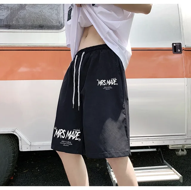 Men's Summer 2025 Oversize Straight Shorts Detail