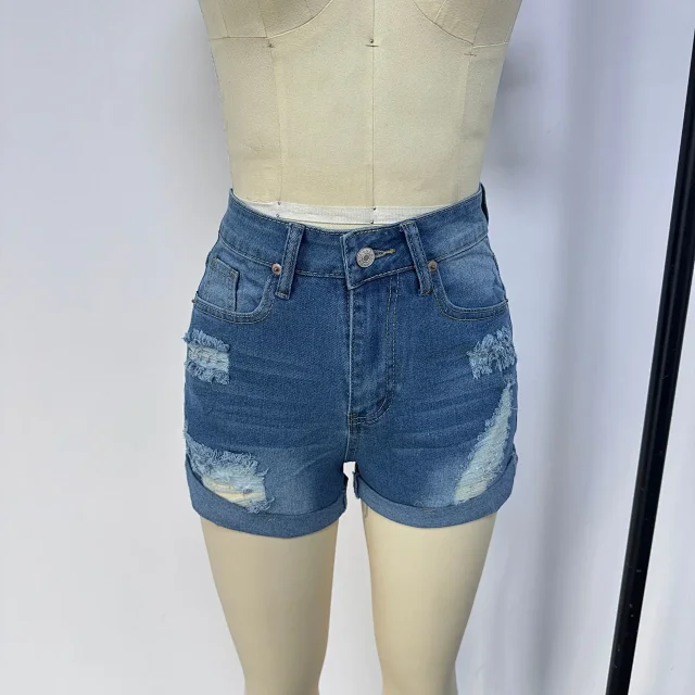 Amazon 2025 Summer Denim Shorts for Women Detail