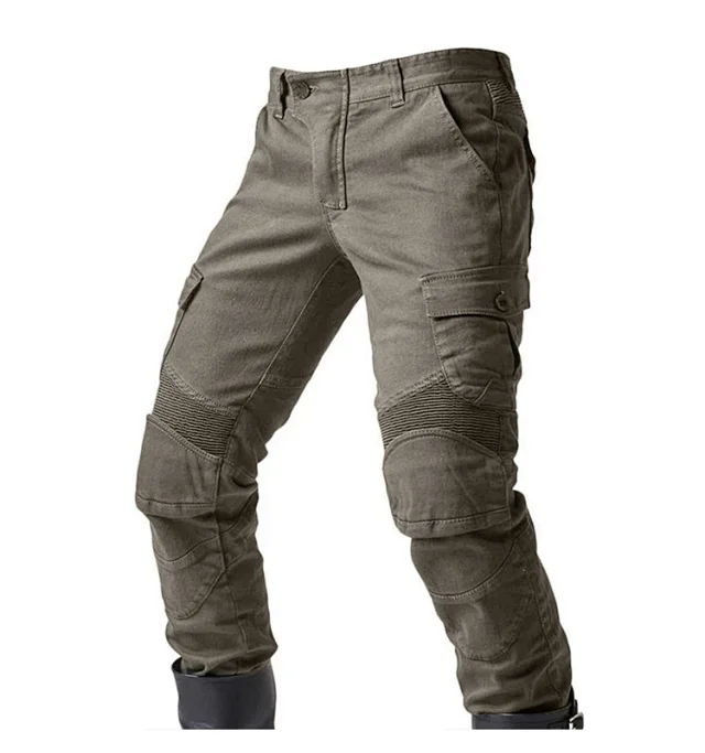 Men's Motorcycle Jeans Detail