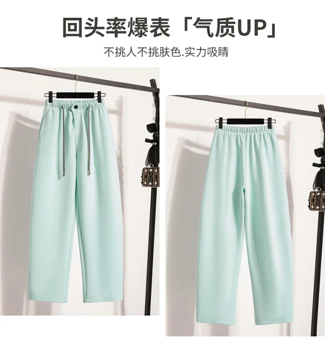 European-style Scimitar Pants Spring 2025 New Detail