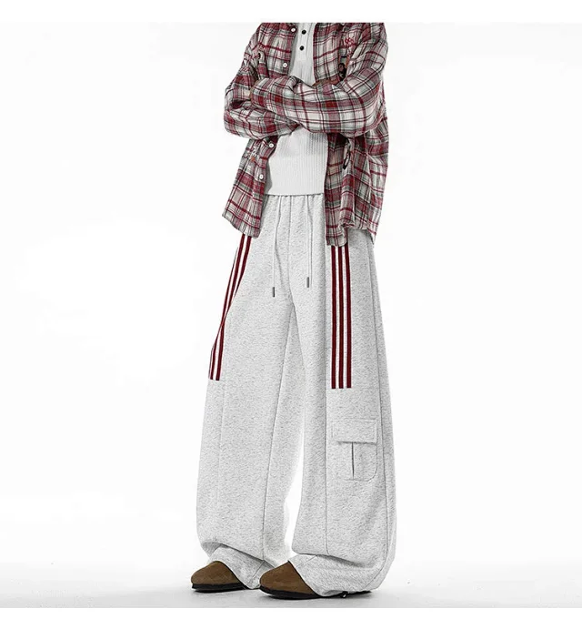 Men's Spring/Fall 190 Tall Loose Straight Sweatpants Detail