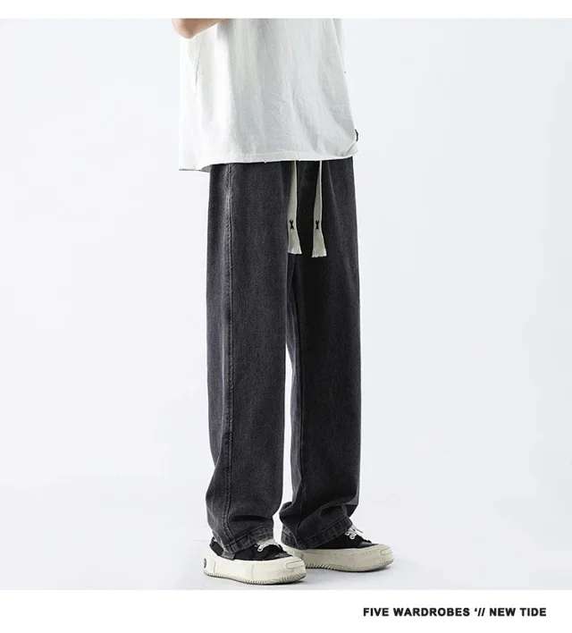 Yellow - brown Jeans for Men (Summer Thin - style) Detail